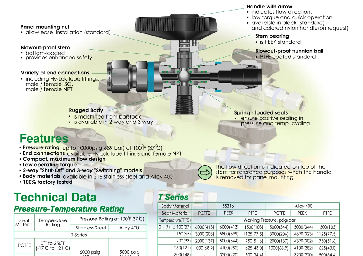 T Series Trunnion Ball Valves