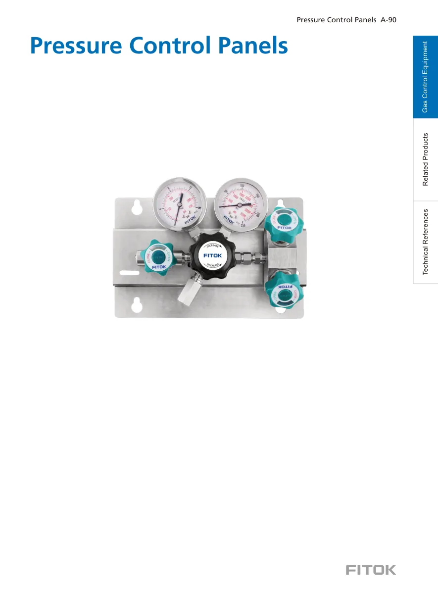 Pressure Control Panels, FSR Series