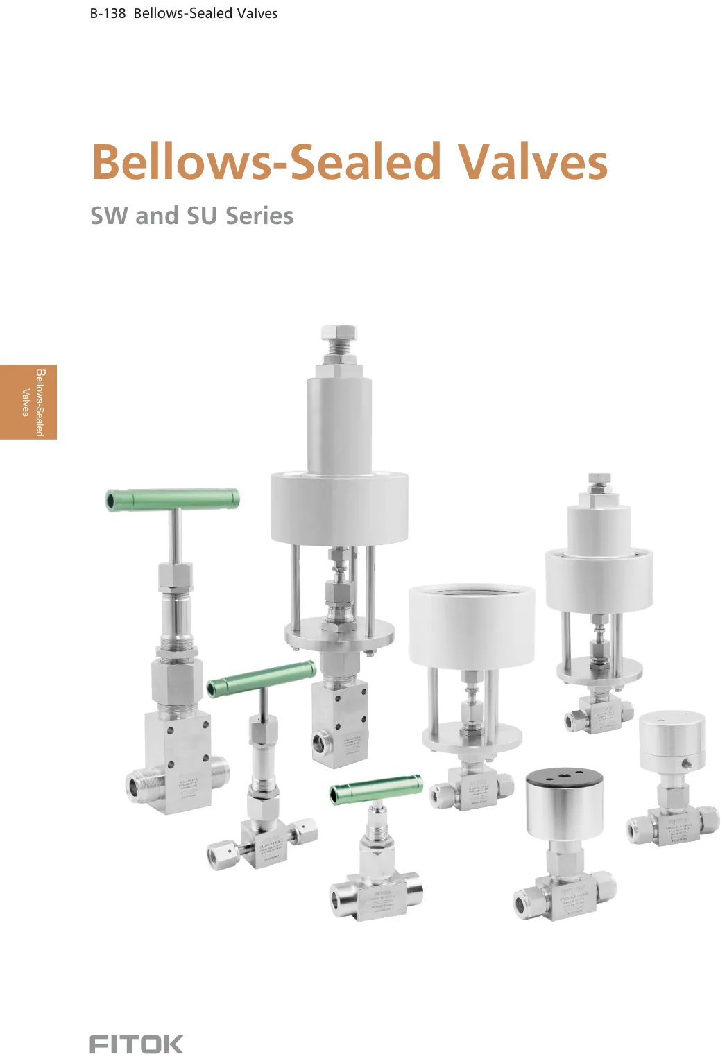 Bellows-Sealed Valves, SW and SU Series (Catalog)