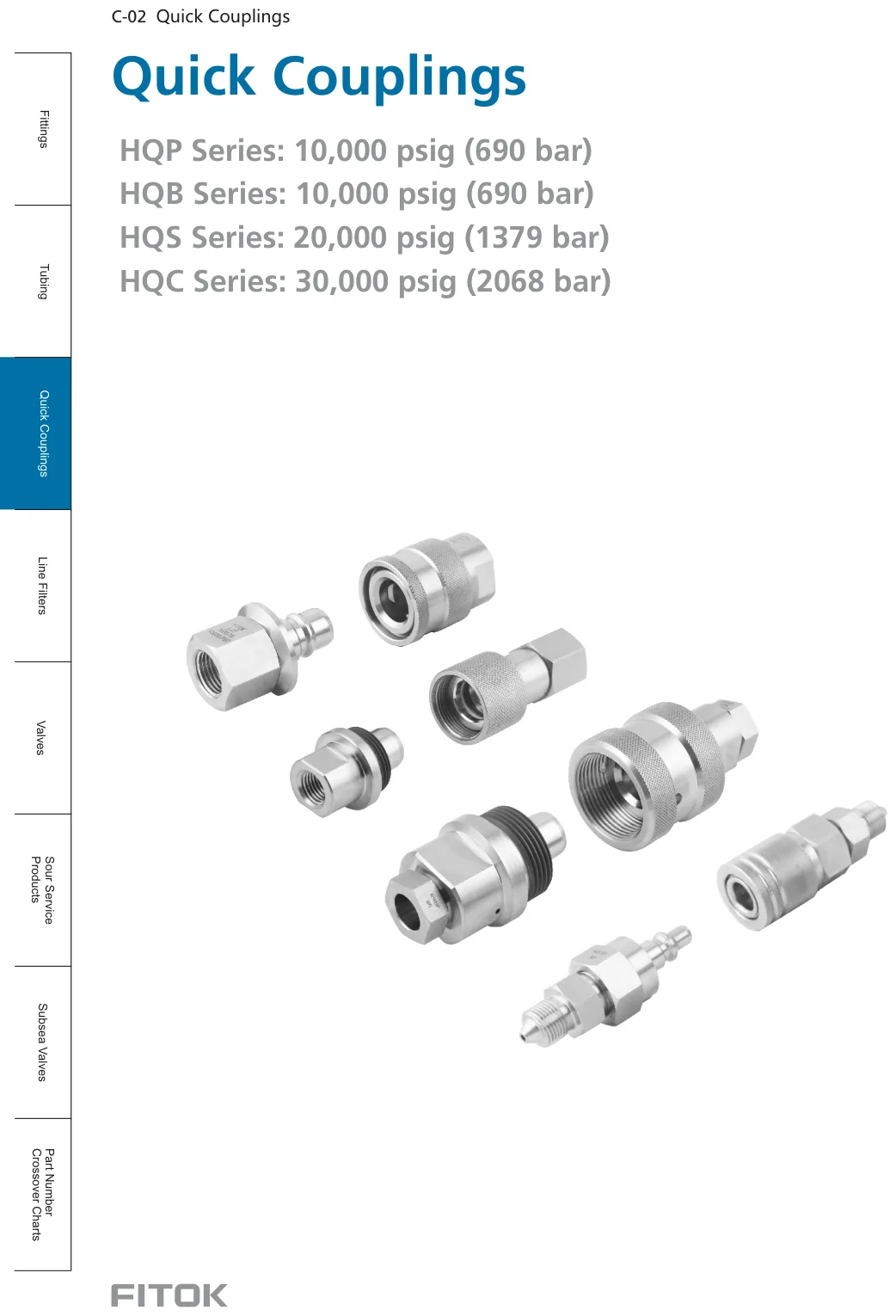Medium and High Pressure Quick Couplings (Catalog)