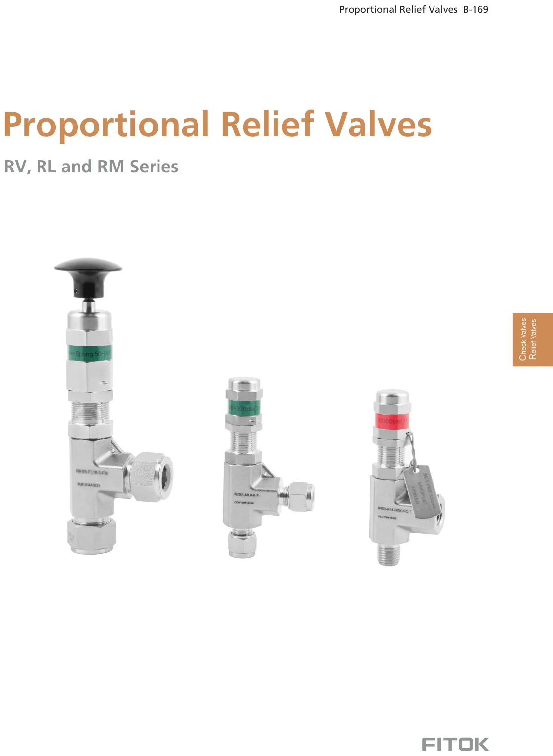 Proportional Relief Valves (Catalog)