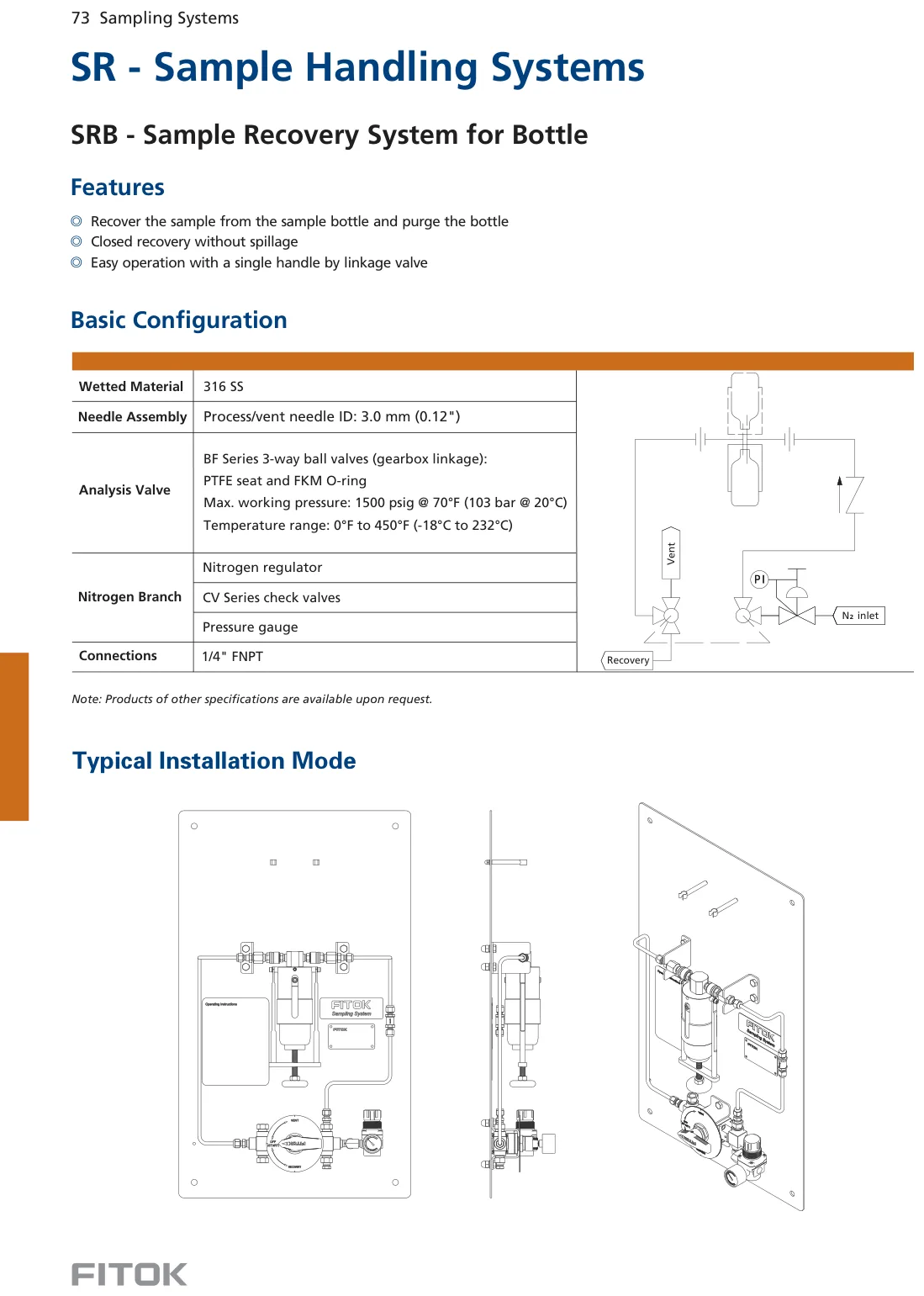 Sample Handling Systems, SR Series