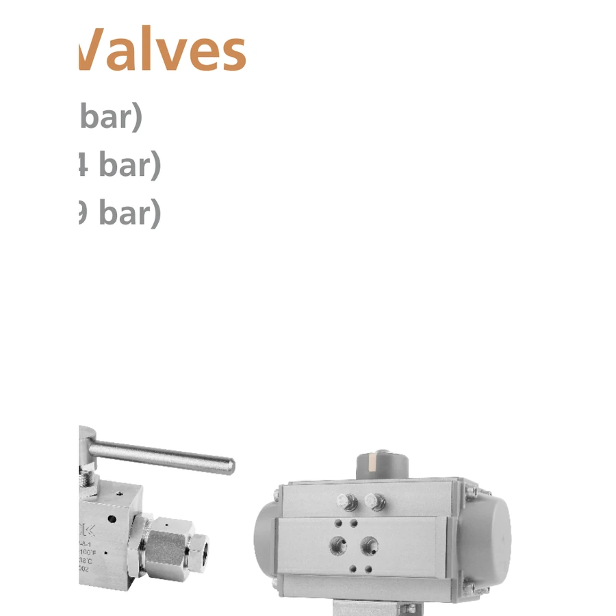 Medium and High Pressure Ball Valves, 10B, 15B, and 20B Series
