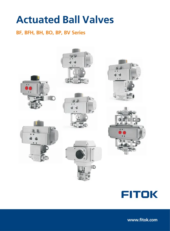 Actuated Ball Valves