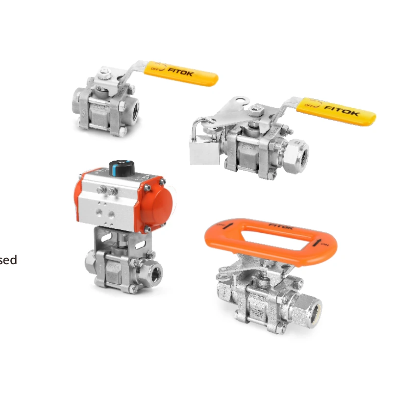 3-piece Ball Valves, BH Series