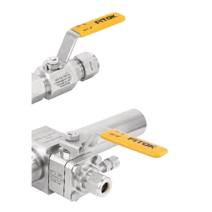 Hex Bar Stock High Purity Ball Valves, BRP Series