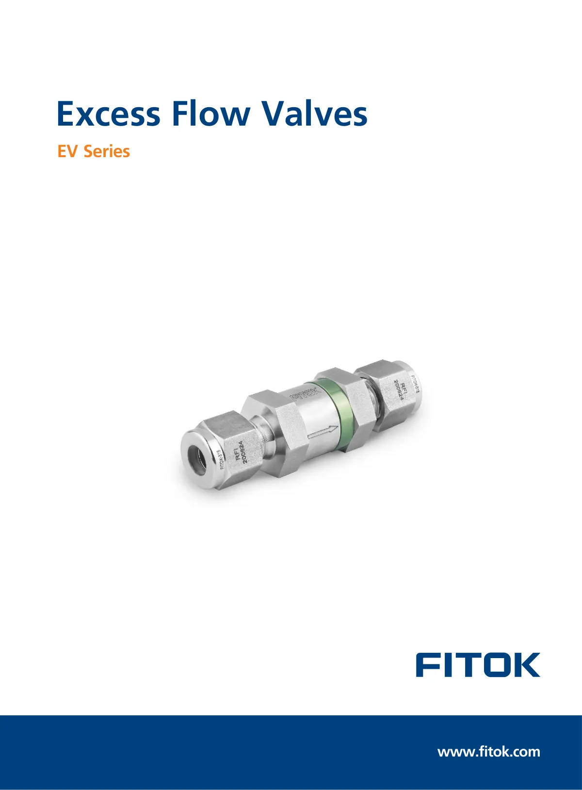 Excess Flow Valves, EV Series
