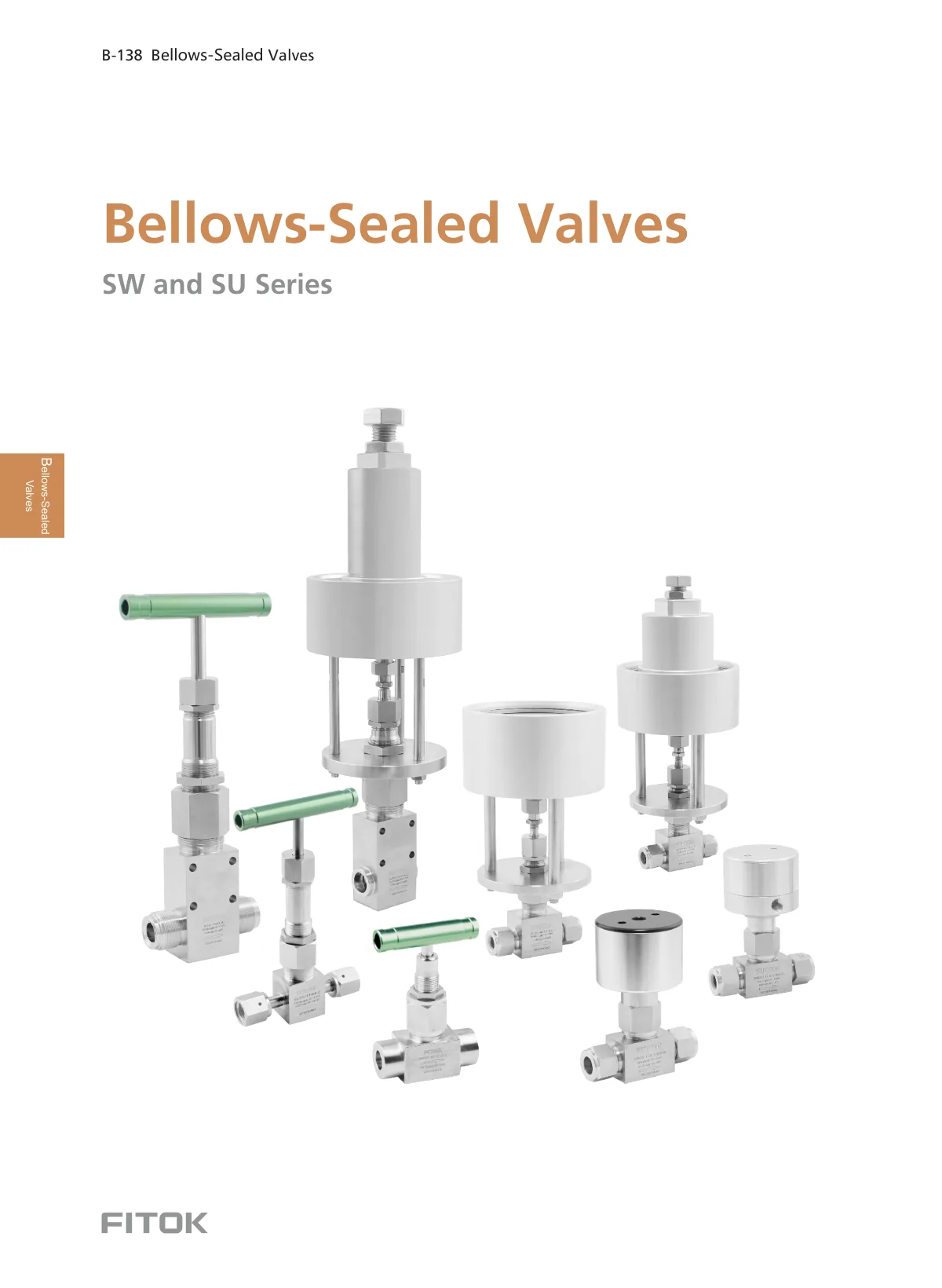 Secondary Packed Bellows-Sealed Valves, SU Series